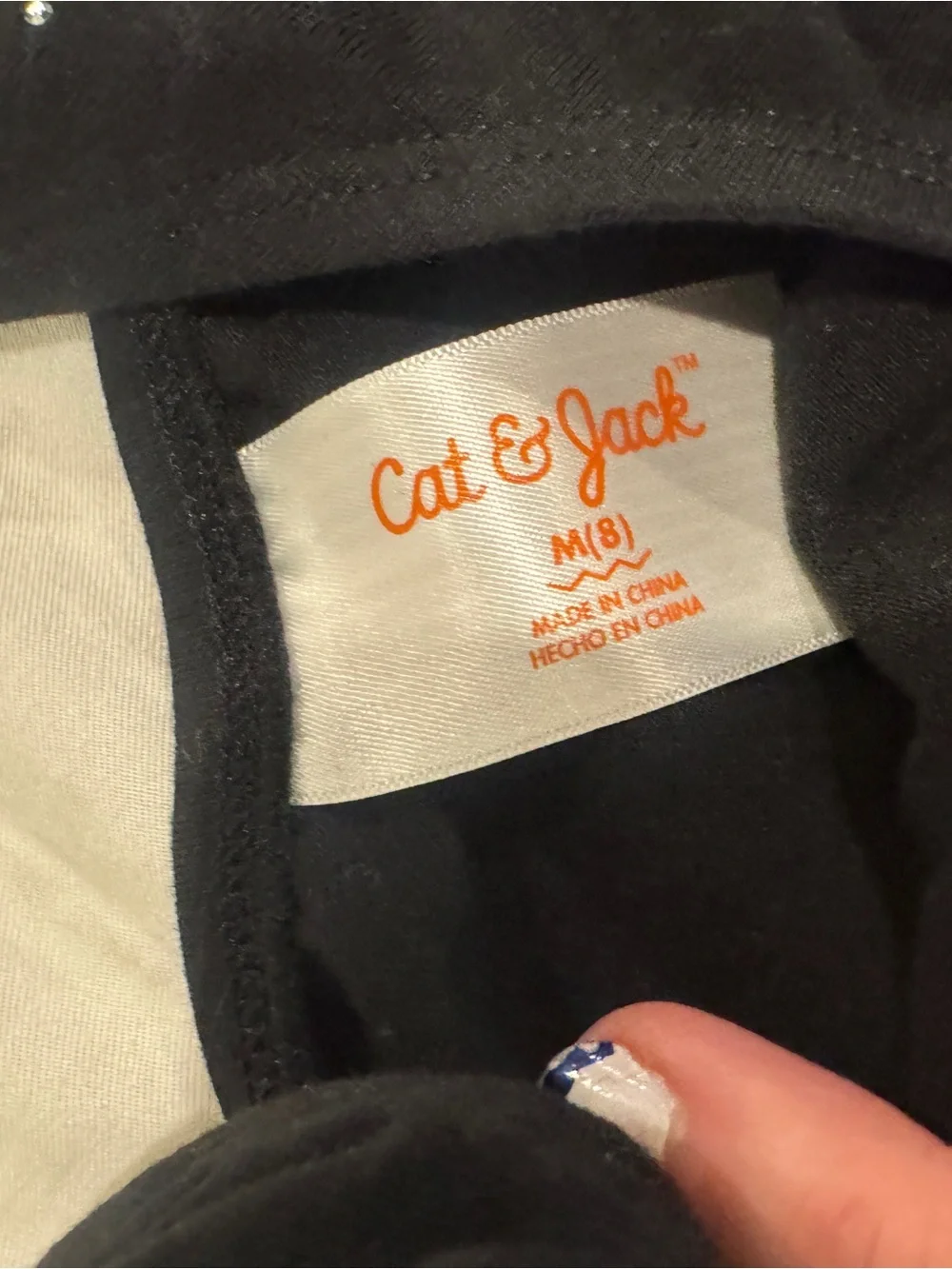 Cat & Jack Black black rhinestone leotard